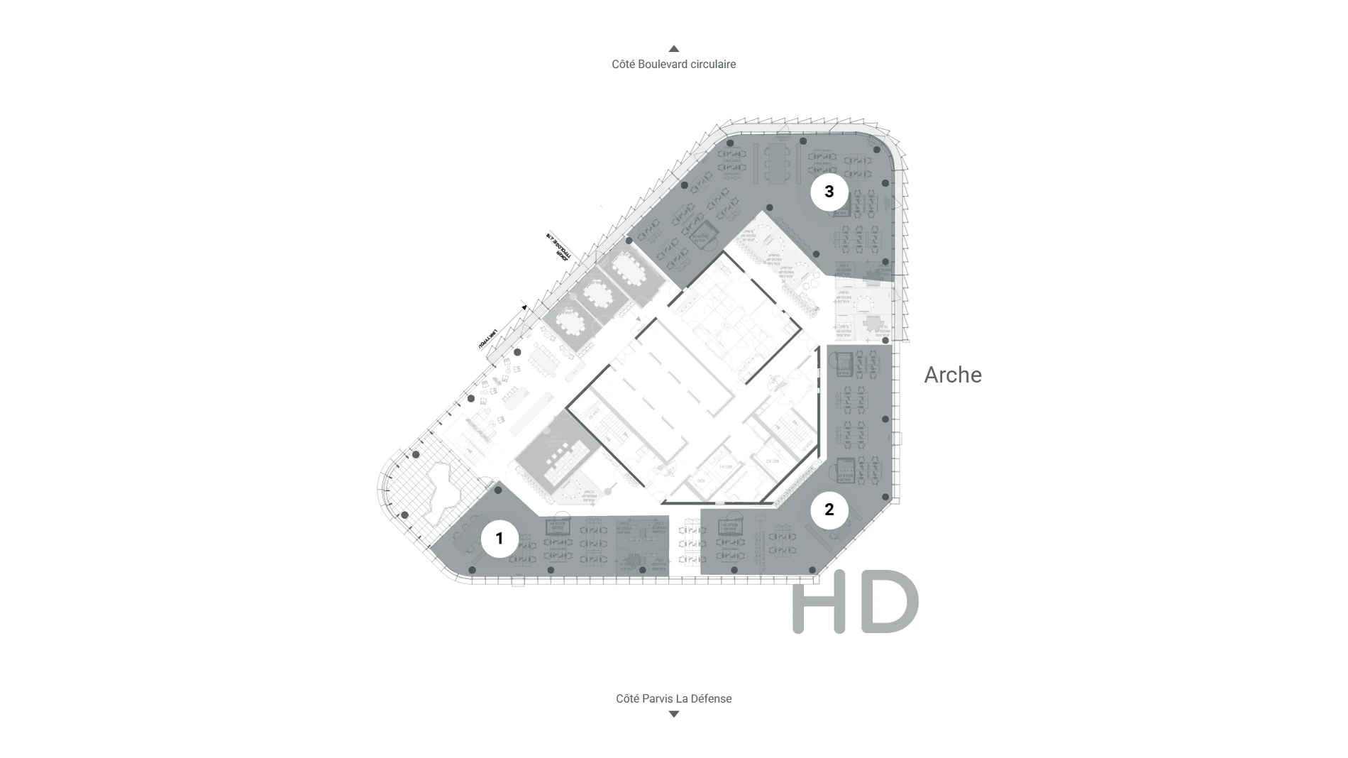 Plan de l'étage R+41